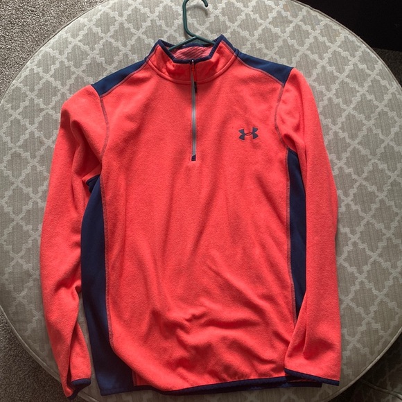 Under Armour salmon 1/4 zip up - Picture 1 of 4
